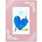 アートセレクション電報　ブルーハート