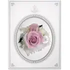 お祝いプリザーブドフラワー電報　ブライダルピンク