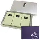 万葉ノ杉芳お線香セット（台紙：布貼り　曼珠沙華）